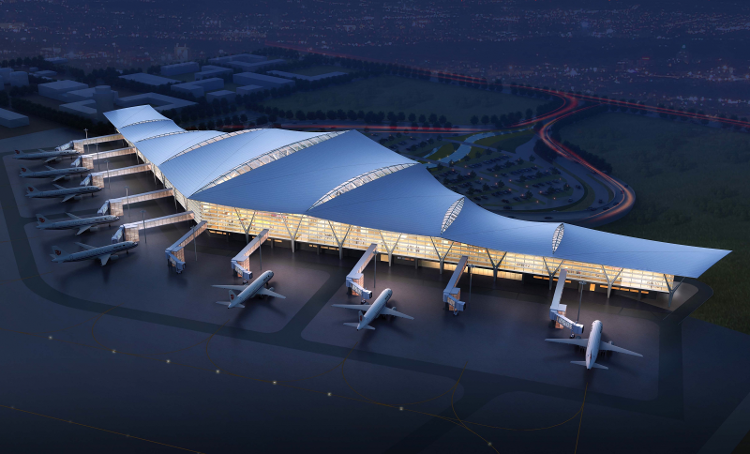 濰坊機場最新圖紙揭曉，塑造航空樞紐的新篇章